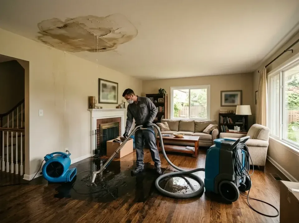 attic-pipe-burst-ceiling-drip-008 — frequently asked questions, Water Damage Restoration & Carpet Care in Matamoras, PA
